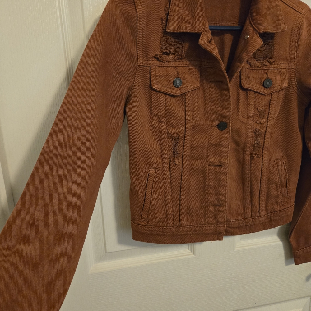 Refuge Rust Jean Jacket - Picture 2 of 5